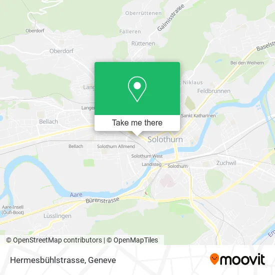 Hermesbühlstrasse map