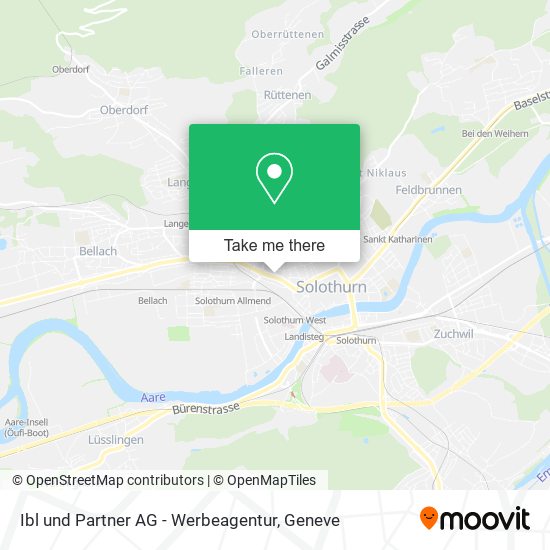 Ibl und Partner AG - Werbeagentur map