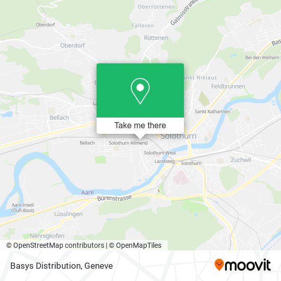 Basys Distribution map