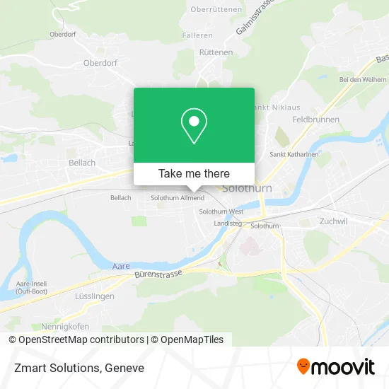 Zmart Solutions map
