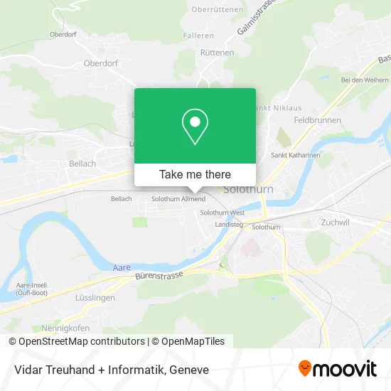 Vidar Treuhand + Informatik map
