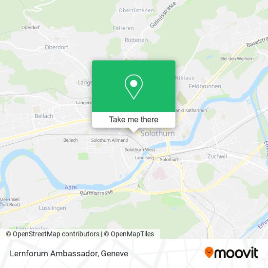 Lernforum Ambassador map