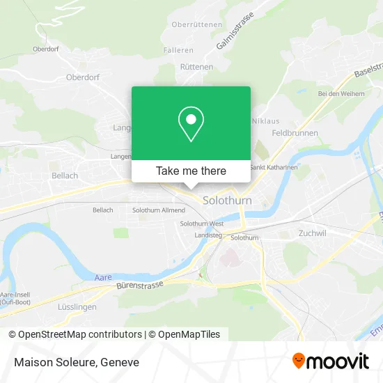 Maison Soleure map
