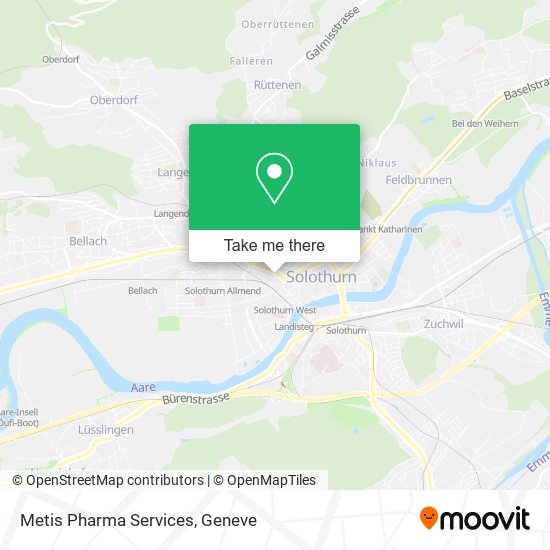 Metis Pharma Services map