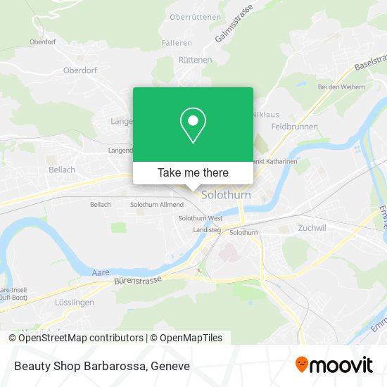 Beauty Shop Barbarossa map