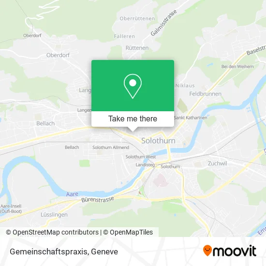 Gemeinschaftspraxis map