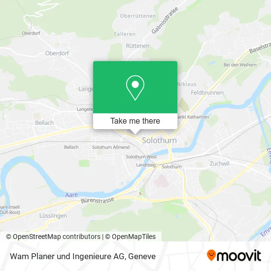 Wam Planer und Ingenieure AG map