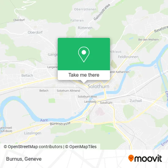 Burnus map