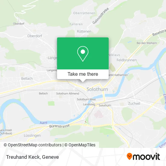 Treuhand Keck map