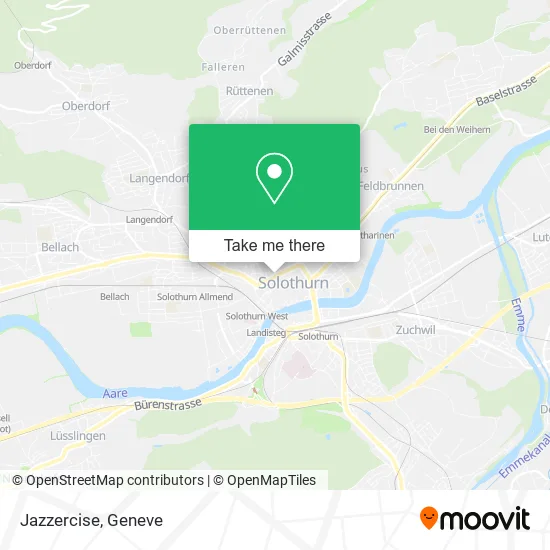 Jazzercise map