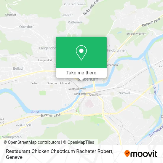 Restaurant Chicken Chaoticum Racheter Robert map