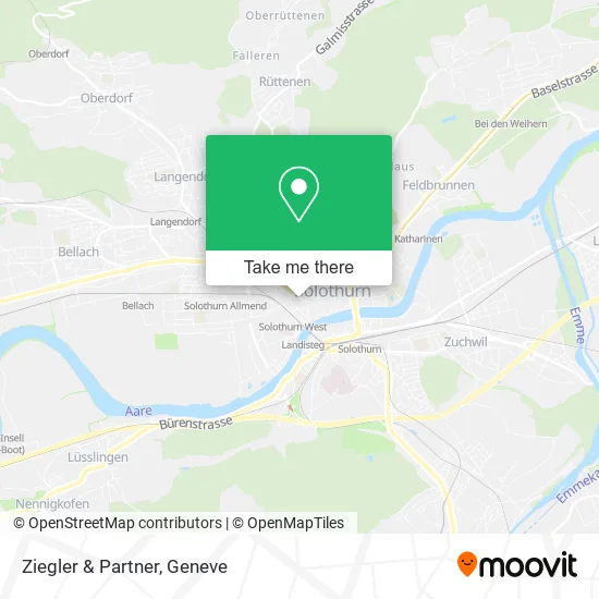 Ziegler & Partner map