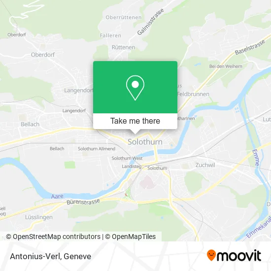 Antonius-Verl map