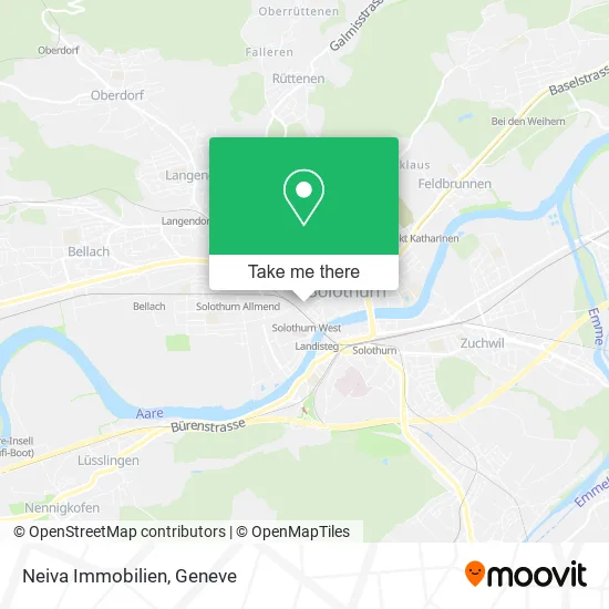 Neiva Immobilien map