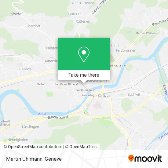Martin Uhlmann map
