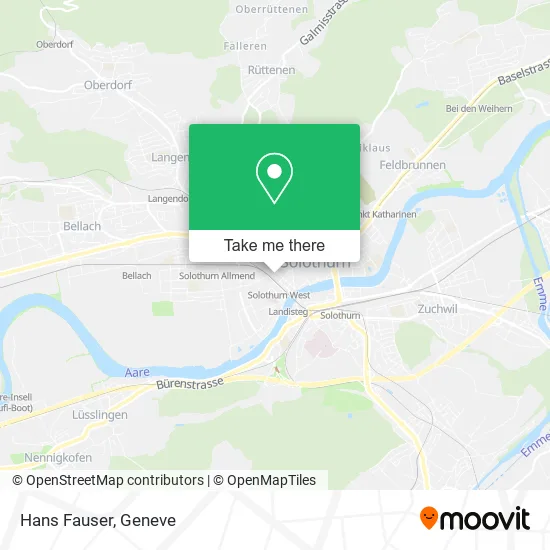 Hans Fauser map