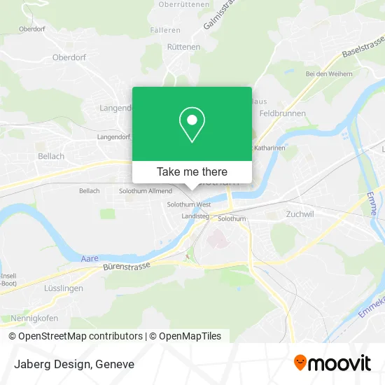 Jaberg Design map