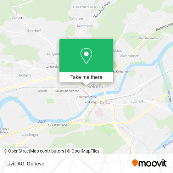 Livit AG map