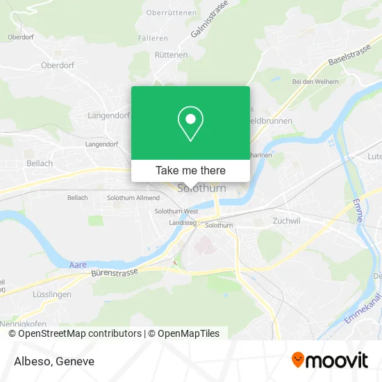 Albeso map