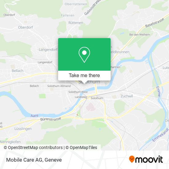 Mobile Care AG map