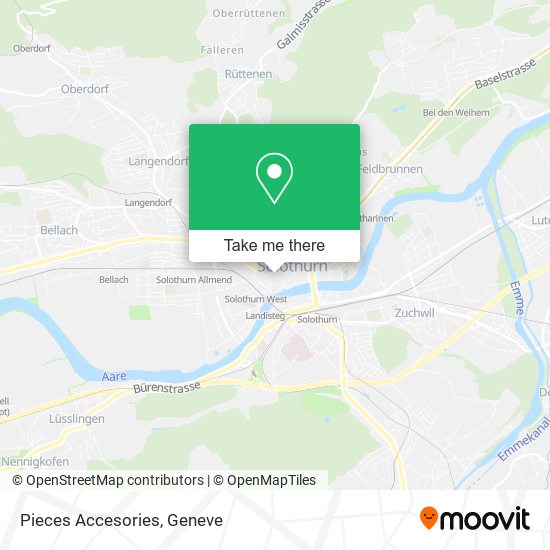 Pieces Accesories map