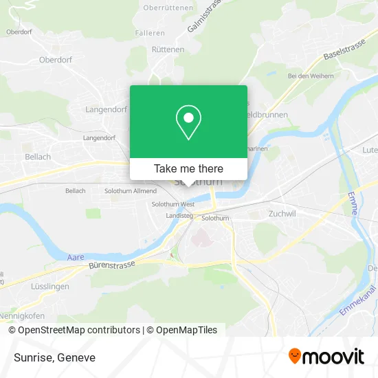 Sunrise map
