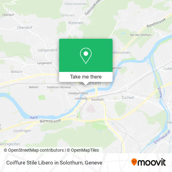 Coiffure Stile Libero in Solothurn plan