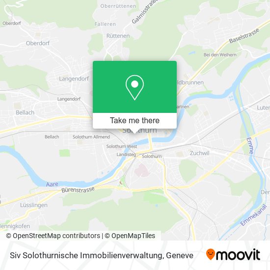 Siv Solothurnische Immobilienverwaltung plan