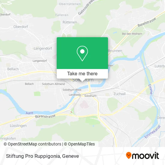 Stiftung Pro Ruppigonia map