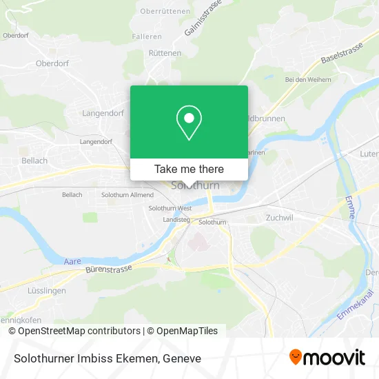 Solothurner Imbiss Ekemen map