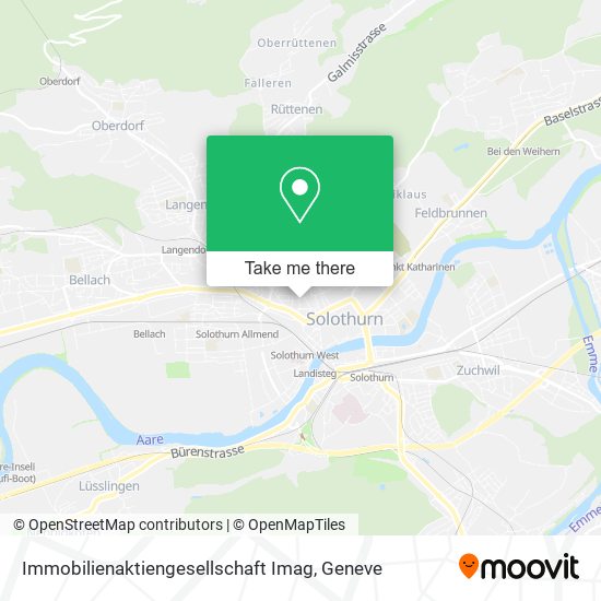 Immobilienaktiengesellschaft Imag map