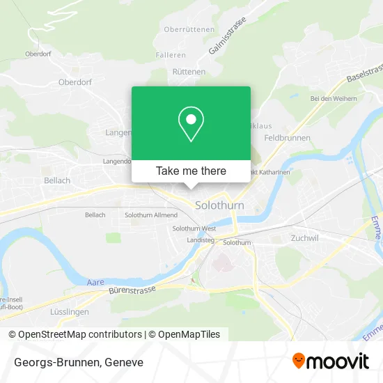 Georgs-Brunnen map