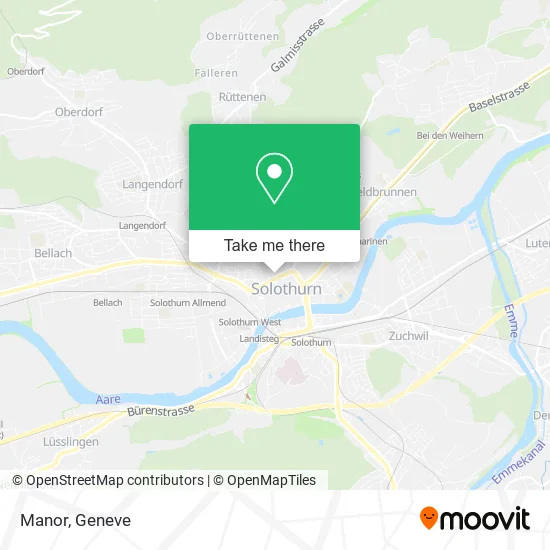 Manor map