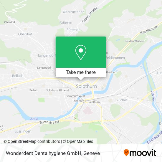 Wonderdent Dentalhygiene GmbH map