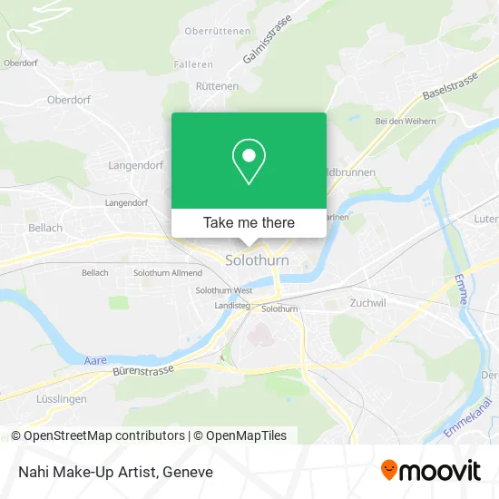 Nahi Make-Up Artist map