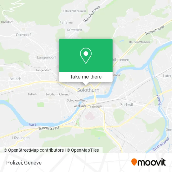 Polizei map