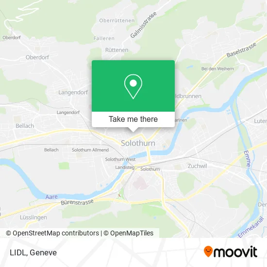 LIDL map