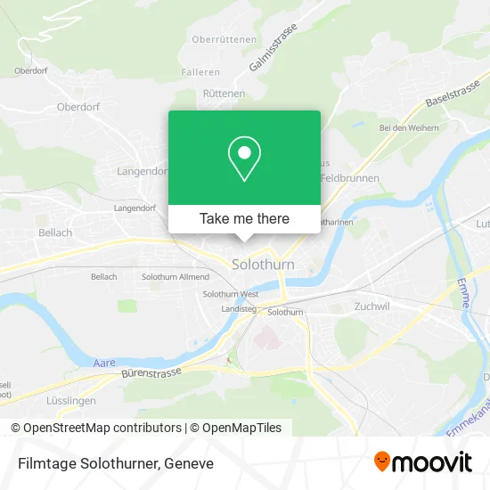 Filmtage Solothurner map