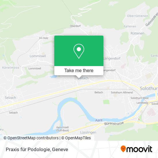 Praxis für Podologie map