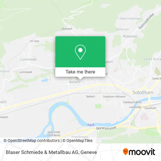 Blaser Schmiede & Metallbau AG map