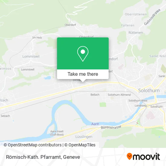 Römisch-Kath. Pfarramt plan