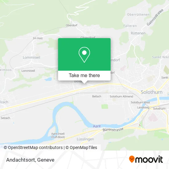 Andachtsort plan