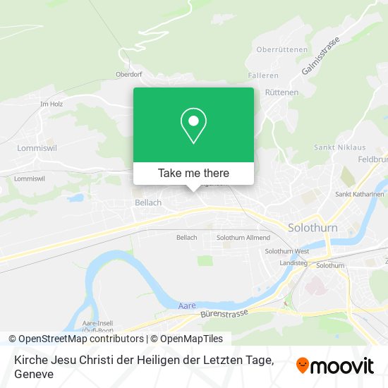 Kirche Jesu Christi der Heiligen der Letzten Tage map