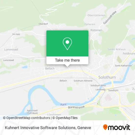 Kuhnert Innovative Software Solutions map