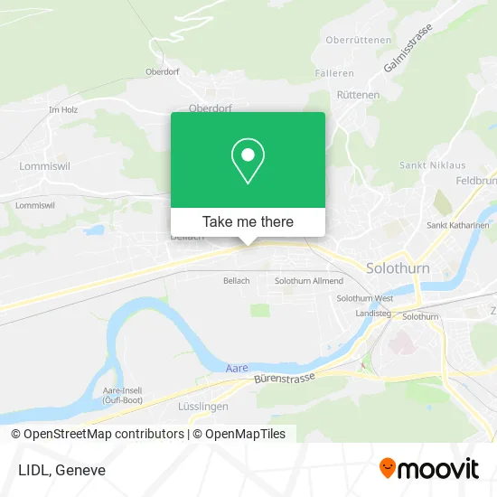 LIDL map