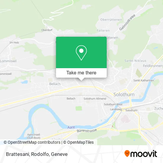 Brattesani, Rodolfo map