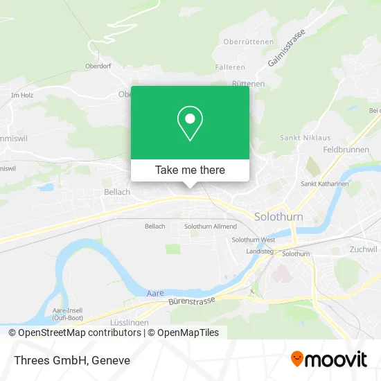 Threes GmbH map