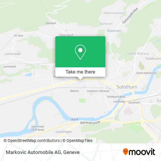 Markovic Automobile AG map
