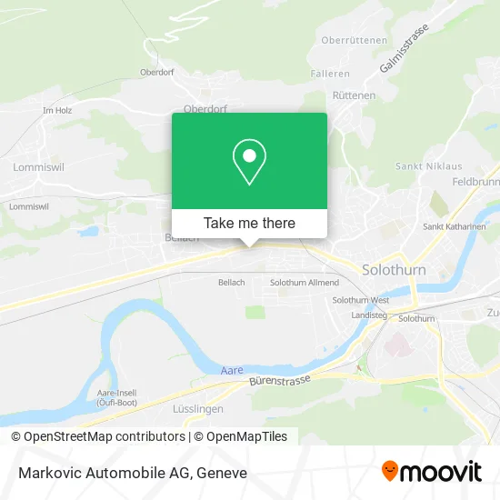 Markovic Automobile AG map