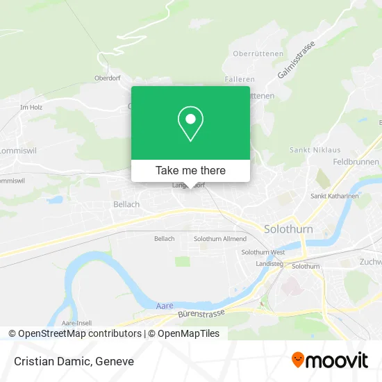 Cristian Damic map